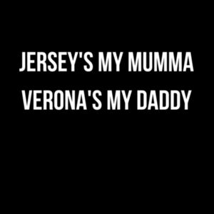 Woman's Singlet - Jersey's my Mumma, Verona's my Daddy Design